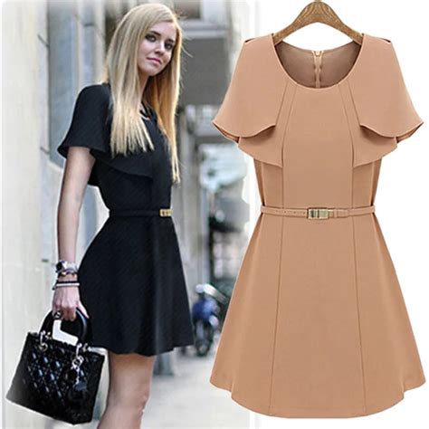 New Fashion Sexy Women's Formal dress,Elegant all match Ladies' Casual ...