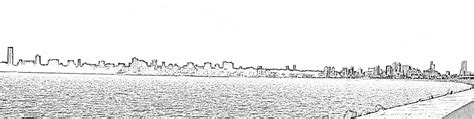 Stock Pictures: Drawings of Mumbai Skylines - South Mumbai, Malabar Hill and Worli