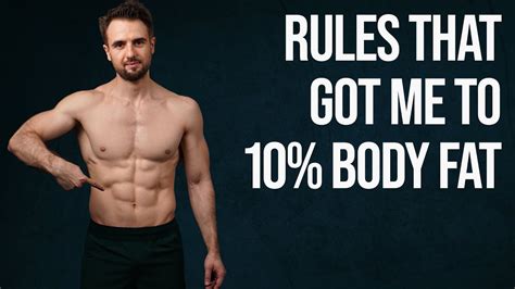 5 Rules I Always Follow To Get Lean (You Must Try These Out!) - YouTube