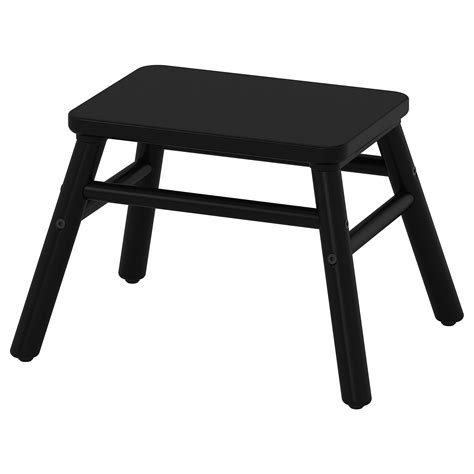 VILTO Step stool, black - IKEA