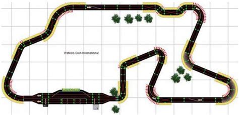 Scalextric Track Layouts - Scalextric Slot Car Layouts