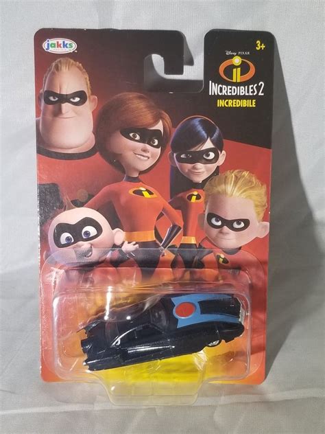 Disney Pixar Incredibles 2 Diecast Mr. Incredibles Car Incredimobile, Incredicar | Toys ...