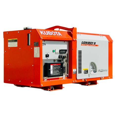 Kubota Lowboy II Diesel Generator - GL11000TM, 11 kW Standby, 10 kW ...