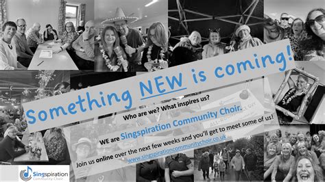 Meet the Community. - Singspiration Community Choir