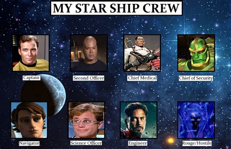 My Starship Crew By Mr Wolfman Thomas by Thunderstudent on DeviantArt