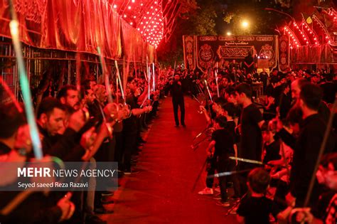 Mehr News Agency - Mourning ceremony of Imam Hussein in Tehran on 4th night