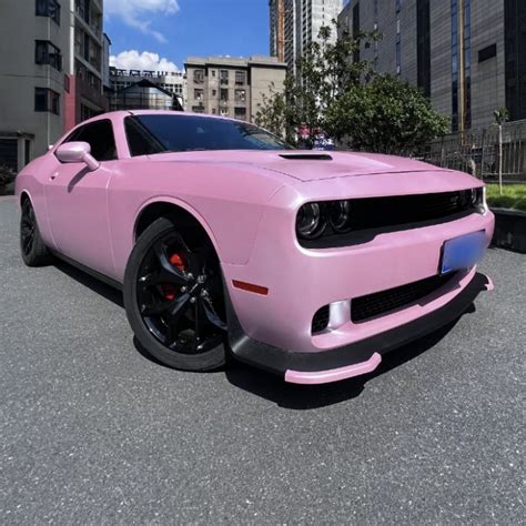 Dodge Charger Wrap,Best Ravoony Pure Metal Cherry Pink Car Vinyl Wrap Dodge Charger Wrap ...