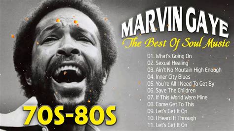 The Best Of Marvin Gaye Songs 70s 80s 🎼 Marvin Gaye Greatest Motown Soul Music Hits Nonstop ...