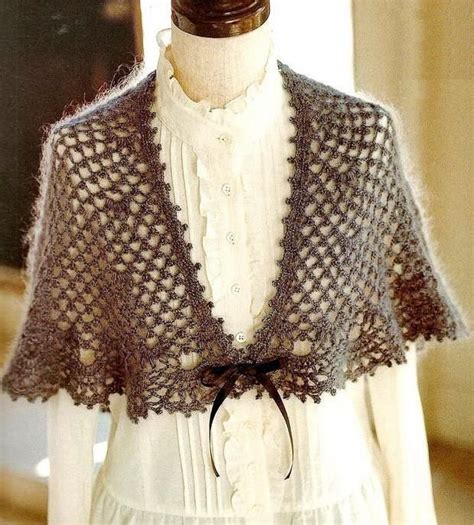 Stylish Easy Crochet: Cape | Crochet lace shawl, Crochet cape, Crochet capelet pattern