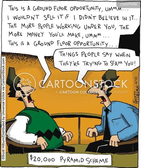 Pyramid Scheme Cartoons and Comics - funny pictures from CartoonStock