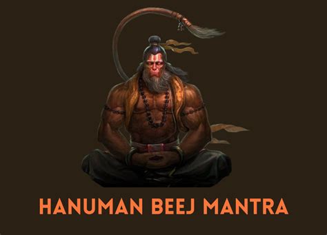 Hanuman Beej Mantra-Vidhi And Benefits- हनुमान बीज मंत्र » Ombeejmantra.com