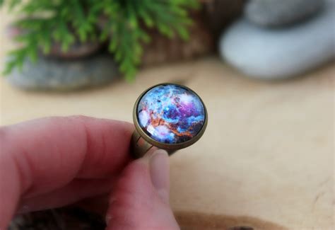 Galaxy Ring Galaxy Jewelry Nebula Ring Space Jewelry | Etsy