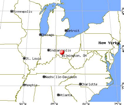 Wilmington, Ohio (OH 45177) profile: population, maps, real estate ...