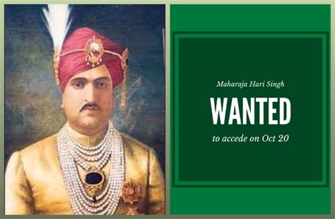 J&K: Maharaja Hari Singh had proposed accession before October 26 - PGurus