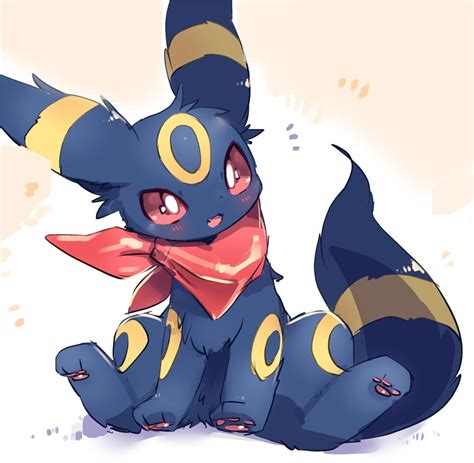 Umbreon Cute Kawaii Pokemon Wallpaper - Pokemon Drawing Easy