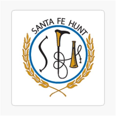 "Santa fe logo" Sticker by FrojdART | Redbubble