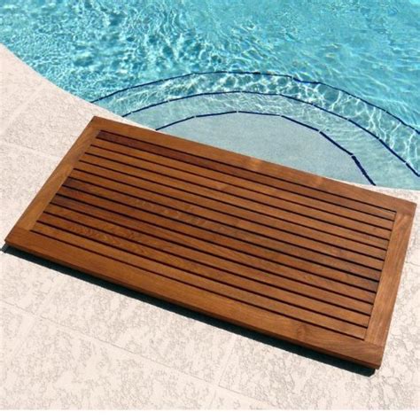 The Value of a Teak Wooden Bath Mat - Teak Patio Furniture World