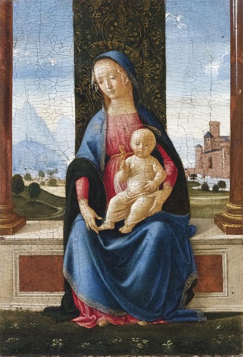 Domenico Ghirlandaio (Firenze 1449-1494) , Madonna col Bambino | Christie's