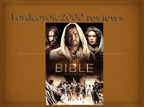 Roma Downey's saga on heroes of the Bible. The Bible (2013) on the History Channel review - YouTube