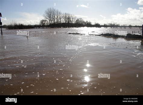 River Severn In Flood Stock Photo - Alamy