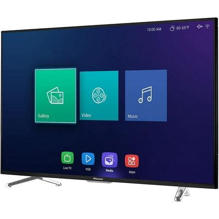 Hisense 50H7GB 4K 120Hz 50" Smart LED TV, Black (Certified Refurbished ...