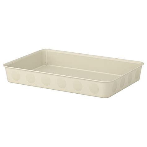 NOJIG Organizer, plastic/beige, 9 ¾x13 ¾x2" - IKEA