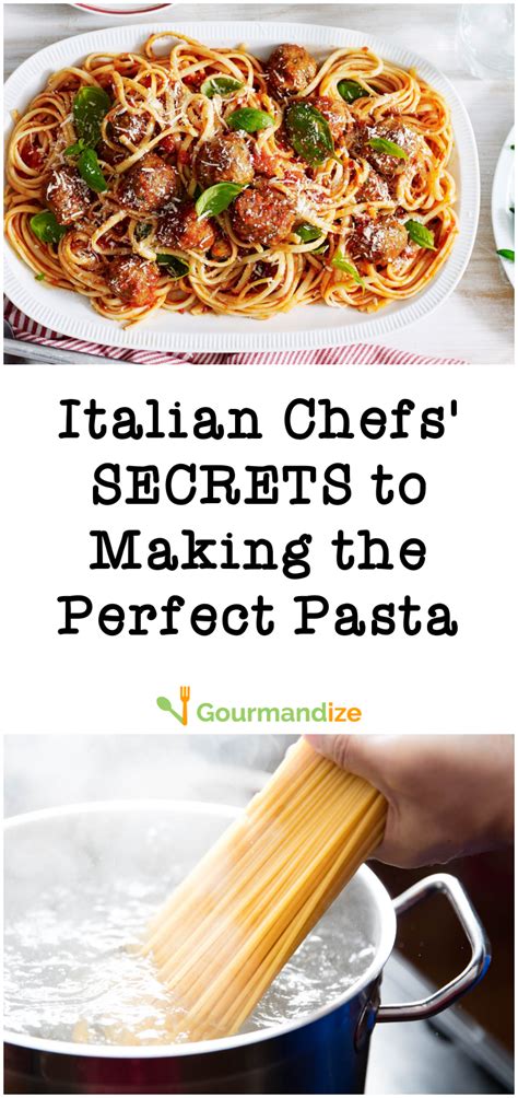 Italian Chefs' SECRETS to Making the Perfect Pasta