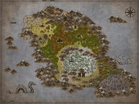 DnD random Map 1 by RavenVonBloodimir on DeviantArt