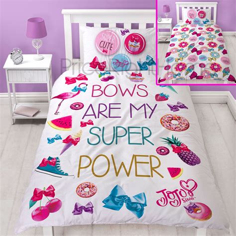 JOJO SIWA BEDROOM RANGE - KIDS / GIRLS DUVET COVER CUSHION | eBay