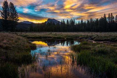 Tuolumne Meadows Sunrise | Tuolumne meadows, Sunrise, Beautiful sky