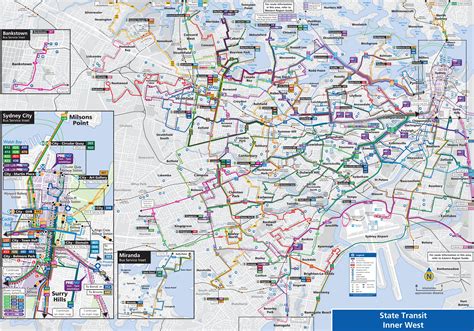 Sydney Bus Karte Sydney Bus Route Map Australien | Images and Photos finder