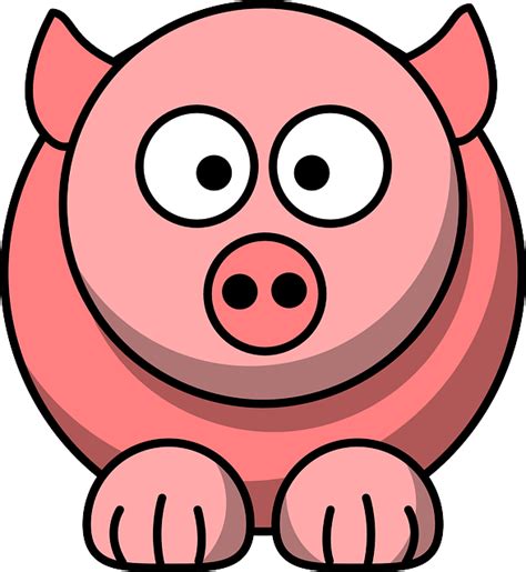 Cute Cartoon Pig Face - ClipArt Best