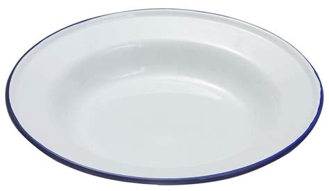 Enamel Tableware Deep Plate/dish 24cm