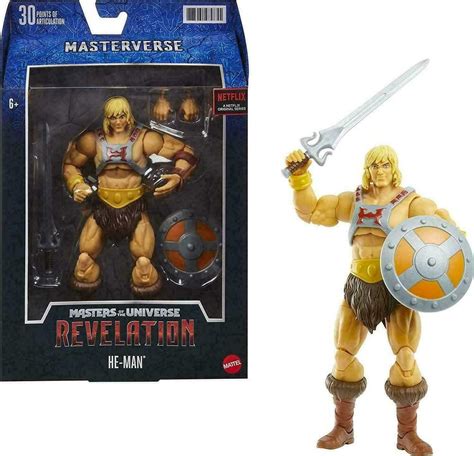 Masters of the Universe Masterverse Revelation He-Man Action Figure New/Boxed #Action He Man ...