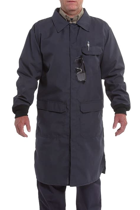 National Safety Apparel Chemical Resistant FR Lab Coats with Pockets ...