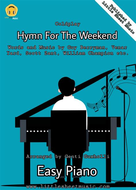 Coldplay – Hymn For The Weekend (Easy Piano) – Littlesheetmusic