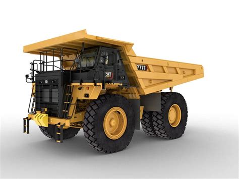 Updated Cat 777E truck for improved performance and fuel efficiency