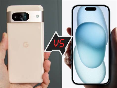 Google Pixel 8 vs. Apple iPhone 15: The OS flagship showdown