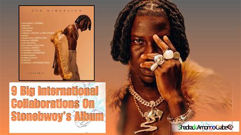 Stonebwoy Releases The Track-List Of His Album [5th Dimension] Featuring Shaggy And ……. - YouTube