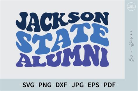 Jackson State ALUMNI Svg Graphic by WanDigitaL · Creative Fabrica