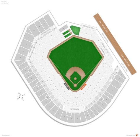 Seating Chart For Camden Yards