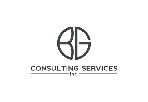 Professional, Masculine, Management Consulting Logo Design for BG ...