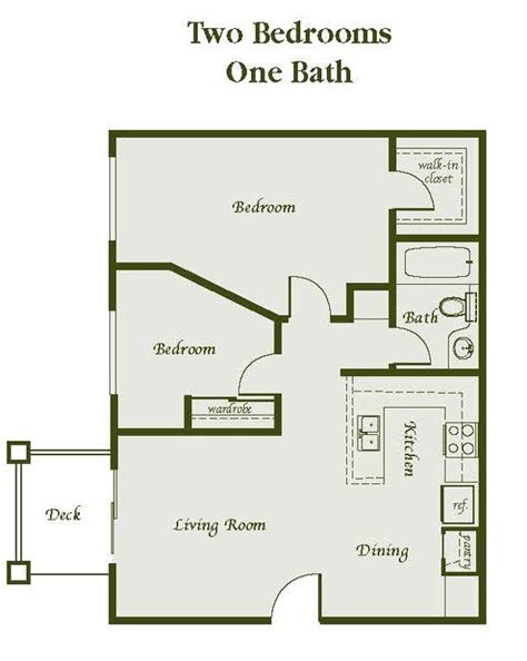 Floor Plans at LakeView Apartments