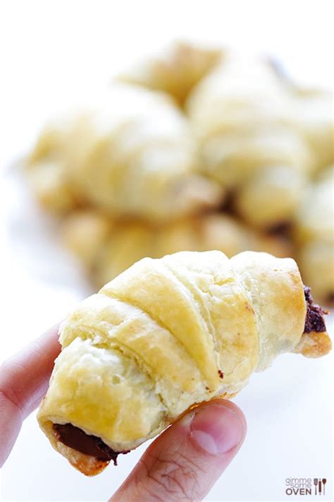 3-Ingredient Nutella Croissants | Recipe | Nutella croissant, Nutella ...