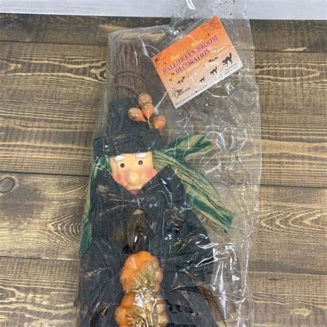 Witch Broom Witch Broomstick Vintage Halloween Decor - Etsy