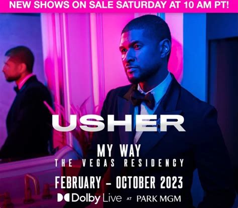 Usher Announces His Las Vegas Residency Will Extend to October 2023 ...