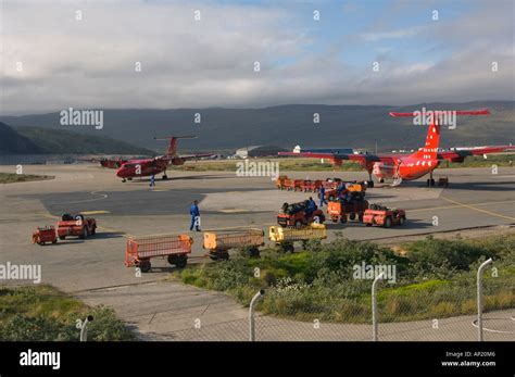 Kangerlussuaq Airport Greenland Denmark Stock Photo: 8942149 - Alamy