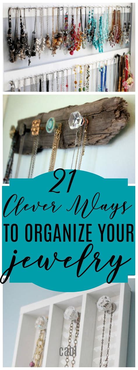 21 Jewelry Organizers That Will Make Your Life Easier | Jewelry organization, Bedroom ...