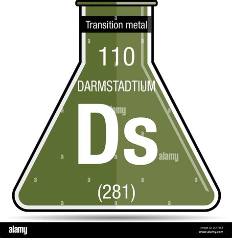 Darmstadtium symbol hi-res stock photography and images - Alamy