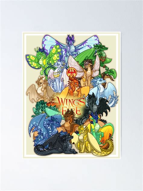 "Wings of Fire" Poster for Sale by BlessedBlossom | Redbubble